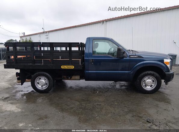 1FDBF2A69GEC87949 2016 FORD F-250 Синий Вид задней части салона