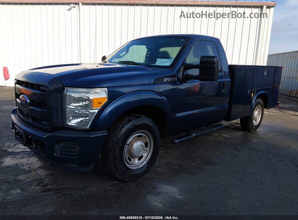 1FDBF2A69GED02434 2016 FORD F-250 Синий Передняя левая четверть
