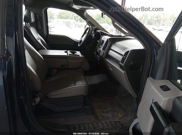 1FDBF2A6XKEF56727 2019 FORD F-250 Blue Widok wnętrza z przodu