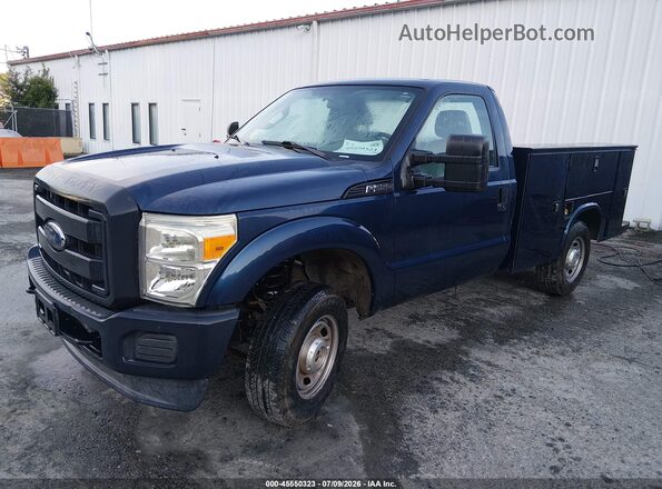 1FDBF2B6XGEC87828 2016 FORD F-250 Синий Передняя левая четверть