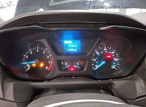 1FDBF9ZM7HKB18849 2017 FORD TRANSIT Black Vista del cuadro de instrumentos