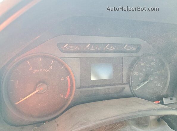 1FDRF3GT8LEE53342 2020 FORD F350 Белый Вид щитка приборов