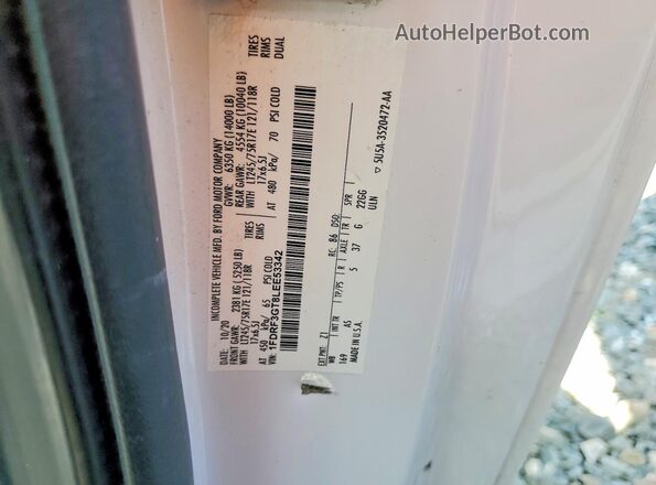 1FDRF3GT8LEE53342 2020 FORD F350 Белый Вид подкапотного пространства