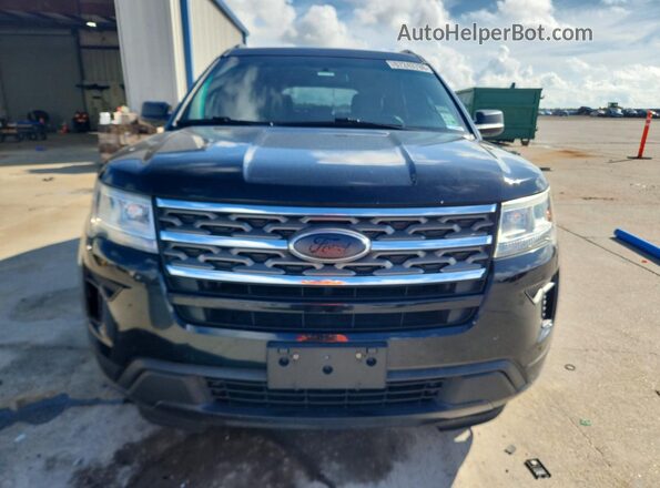 1FM5K7B81JGC84576 2018 FORD EXPLORER Черный Вид спереди