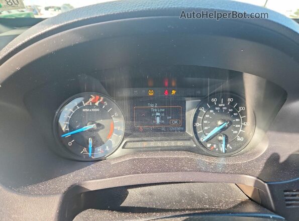 1FM5K7B81JGC84576 2018 FORD EXPLORER Черный Вид щитка приборов