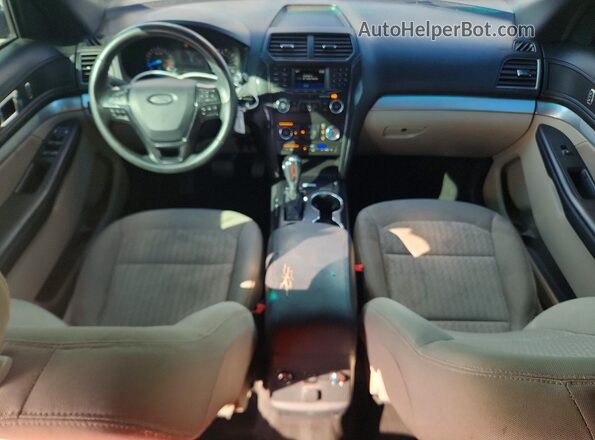 1FM5K7B81JGC84576 2018 FORD EXPLORER Черный Вид панели приборов