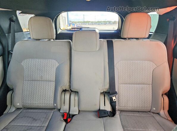 1FM5K7B81JGC84576 2018 FORD EXPLORER Черный Вид задних сидений