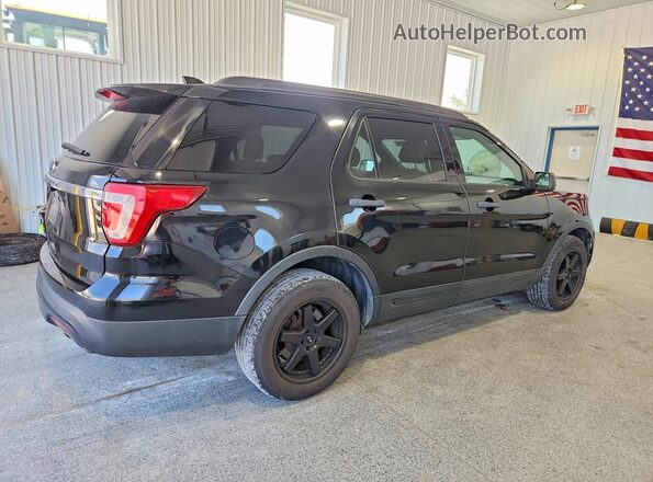 1FM5K7B83HGD20083 2017 FORD EXPLORER Black Задня права чверть