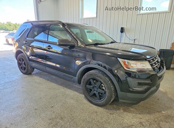 1FM5K7B83HGD20083 2017 FORD EXPLORER Black Передня права чверть