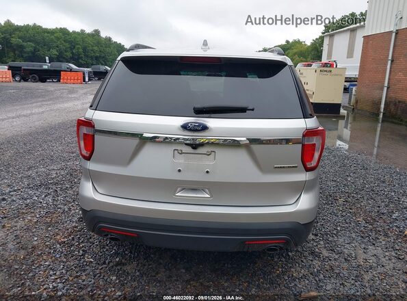 1FM5K7B86GGD06452 2016 FORD EXPLORER Silver 