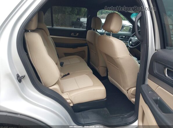 1FM5K7B86GGD06452 2016 FORD EXPLORER Silver VIN კოდის სტიკერის ხედი