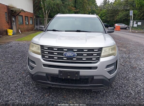 1FM5K7B86GGD06452 2016 FORD EXPLORER Silver ხელსაწყოთა პანელის ხედი