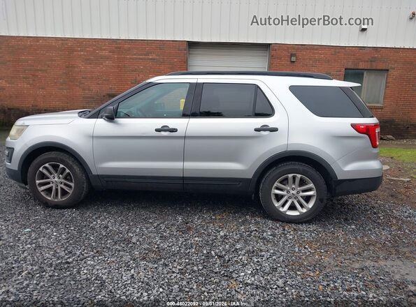 1FM5K7B86GGD06452 2016 FORD EXPLORER Silver სალონის 360-გრადუსიანი ხედი