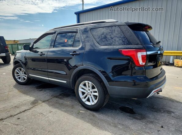 1FM5K7D80GGA95164 2016 FORD EXPLORER Black Задня ліва чверть