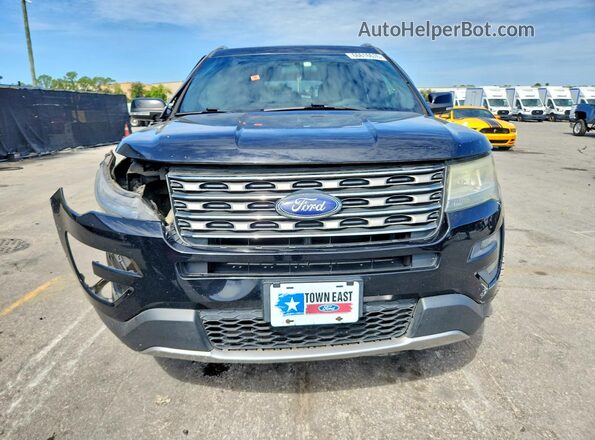1FM5K7D80GGA95164 2016 FORD EXPLORER Black Вид спереду