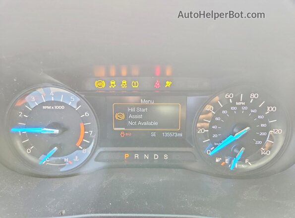 1FM5K7D80GGA95164 2016 FORD EXPLORER Black Вид щитка приладів