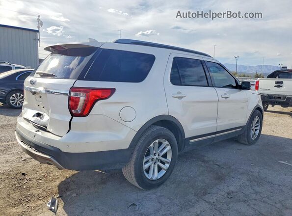 1FM5K7D80HGD99872 2017 FORD EXPLORER White Tył prawy