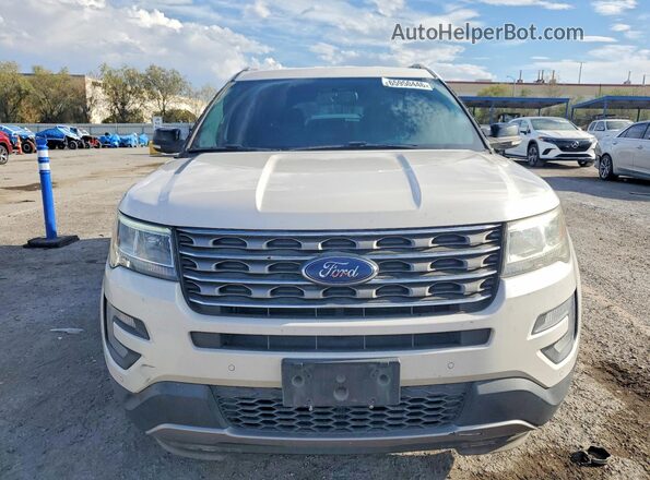 1FM5K7D80HGD99872 2017 FORD EXPLORER White Widok z przodu