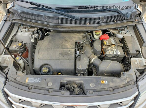 1FM5K7D81HGA73899 2017 FORD EXPLORER Silver Widok komory silnika
