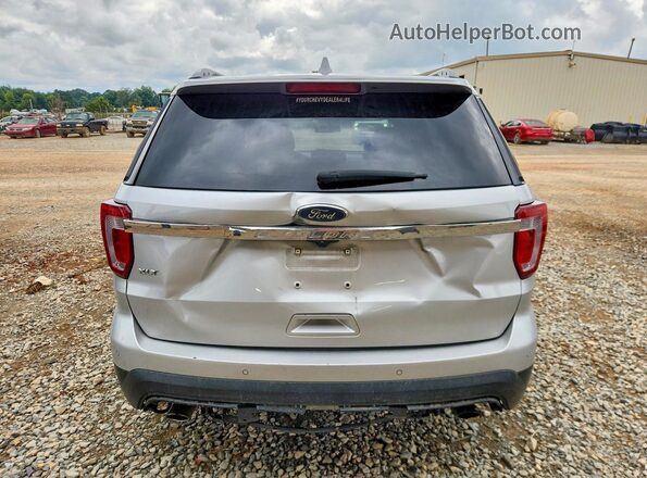 1FM5K7D81HGA73899 2017 FORD EXPLORER Silver Widok z tyłu