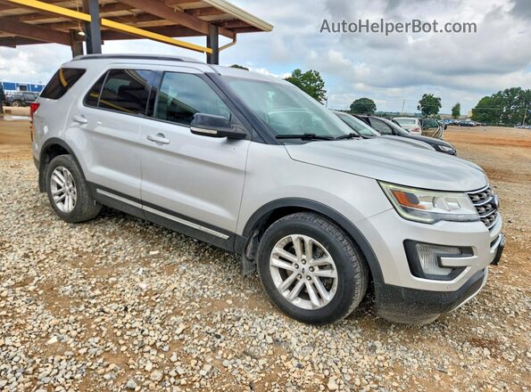 1FM5K7D81HGA73899 2017 FORD EXPLORER Silver Przód prawy