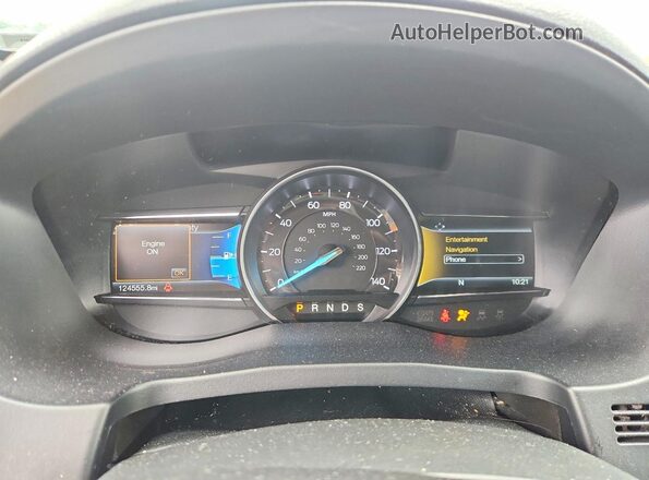 1FM5K7D81HGA73899 2017 FORD EXPLORER Silver Widok zestawu wskaźników