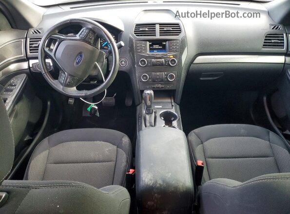 1FM5K7D81JGA81278 2018 FORD EXPLORER Charcoal Вид панелі приладів
