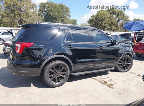 1FM5K7D81JGC13956 2018 FORD EXPLORER Черный Панорамный вид салона 360°