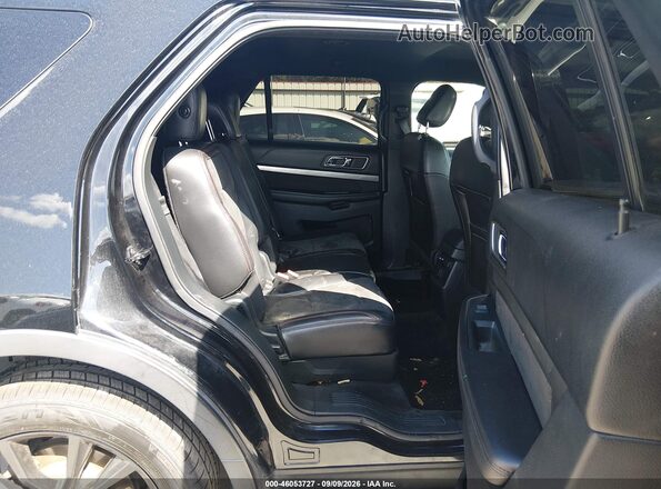 1FM5K7D81JGC13956 2018 FORD EXPLORER Черный Вид наклейки с VIN-кодом