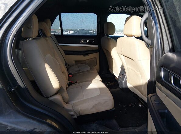 1FM5K7D82HGE22309 2017 FORD EXPLORER Gray VIN sticker view