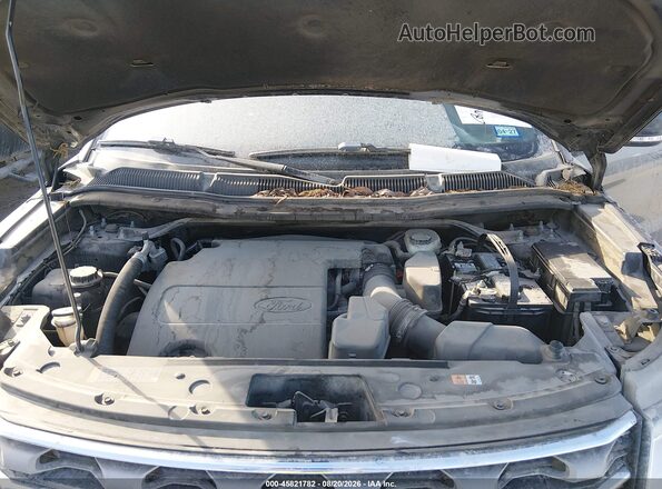 1FM5K7D82HGE22309 2017 FORD EXPLORER Gray Rear view