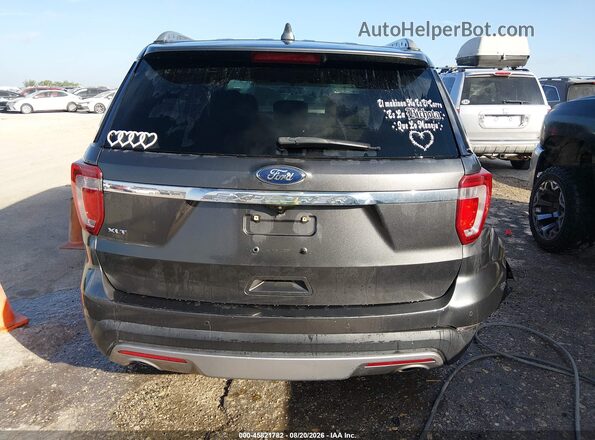 1FM5K7D82HGE22309 2017 FORD EXPLORER Gray 