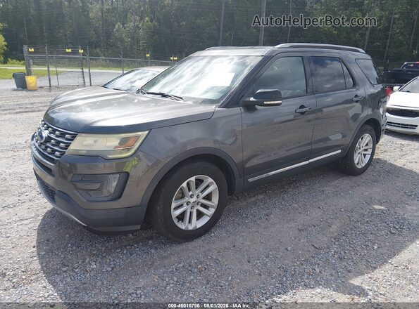 1FM5K7D83GGA89293 2016 FORD EXPLORER Black Передня ліва чверть