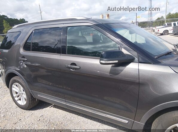 1FM5K7D83GGA89293 2016 FORD EXPLORER Black Вид задньої частини салону
