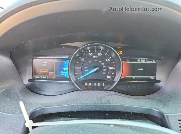 1FM5K7D83GGC04930 2016 FORD EXPLORER Gray Instrument cluster view