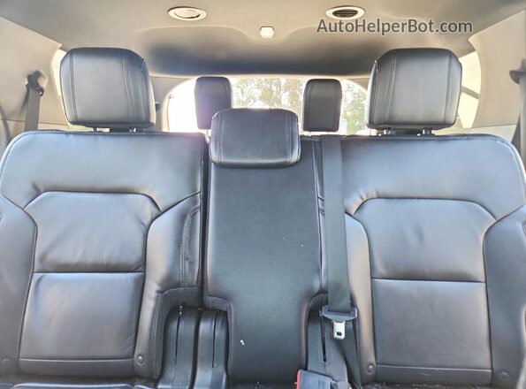 1FM5K7D83GGC04930 2016 FORD EXPLORER Gray Rear seats view