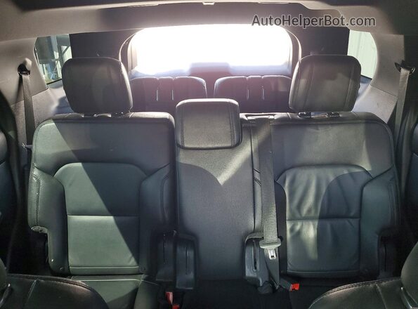 1FM5K7D84JGA19681 2018 FORD EXPLORER Red Rear seats view