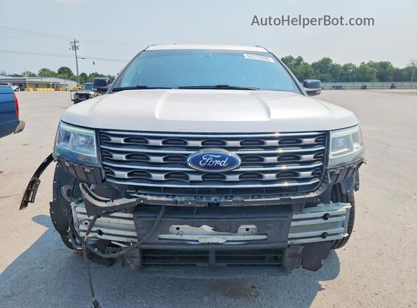 1FM5K7D85HGD84655 2017 FORD EXPLORER Белый Вид спереди