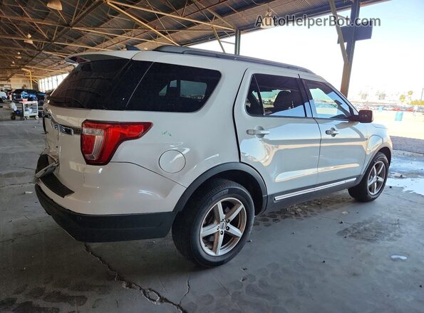 1FM5K7D85KGA78644 2019 FORD EXPLORER White უკანა მარჯვენა