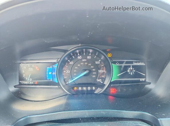 1FM5K7D8XHGA97876 2017 FORD EXPLORER Черный Вид щитка приборов