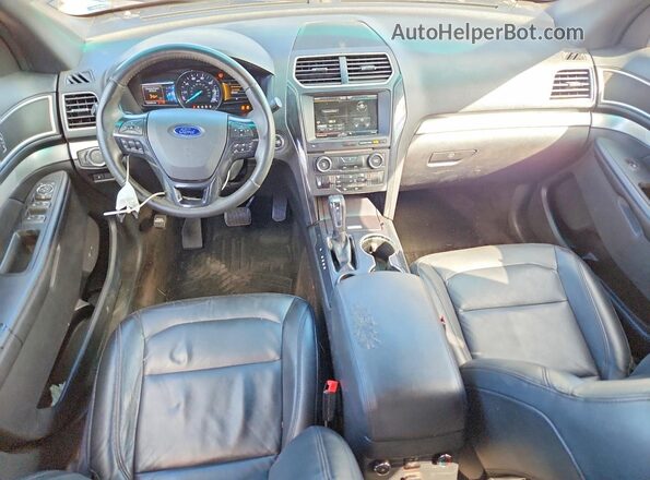 1FM5K7DH2GGA86028 2016 FORD EXPLORER Black Dashboard view