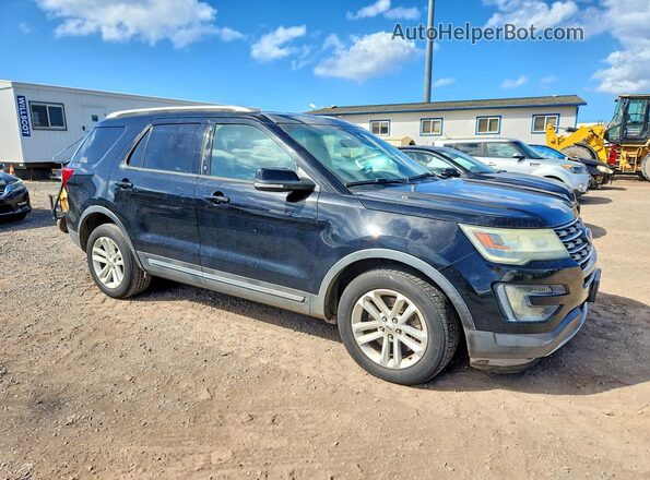 1FM5K7DH2GGA86028 2016 FORD EXPLORER Black Front right