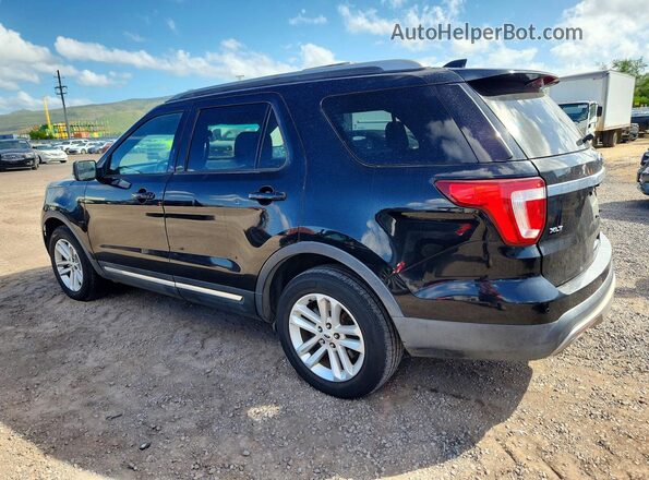 1FM5K7DH2GGA86028 2016 FORD EXPLORER Black Rear left