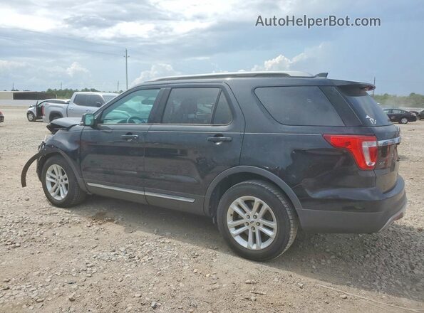 1FM5K7DH2GGD35847 2016 FORD EXPLORER Black Tył lewy