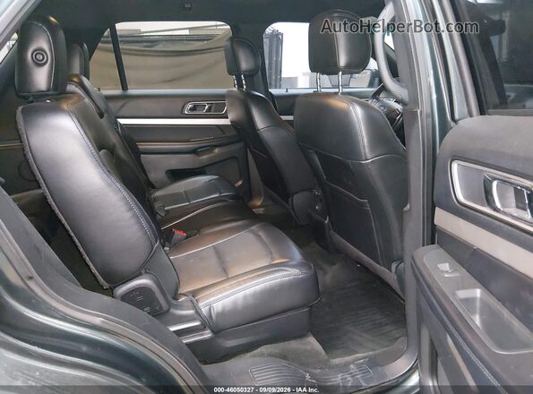 1FM5K7DH3GGC71317 2016 FORD EXPLORER Зеленый Вид наклейки с VIN-кодом