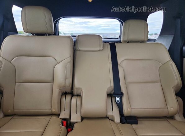 1FM5K7DH6GGC85874 2016 FORD EXPLORER Gray Հետևի նստատեղերի տեսք