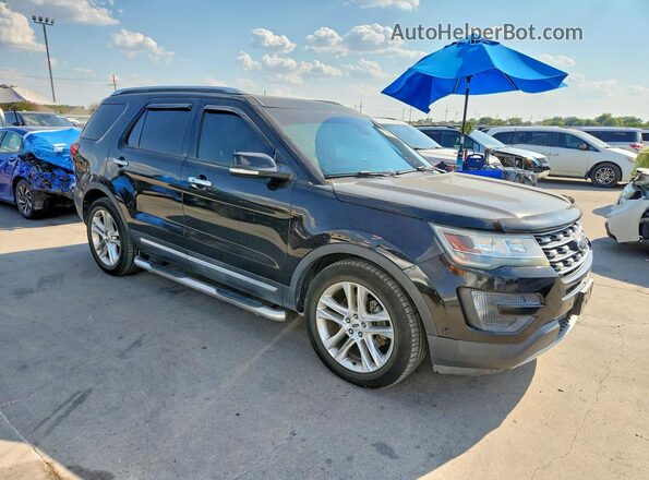 1FM5K7F80GGA61920 2016 FORD EXPLORER Черный Передняя правая четверть
