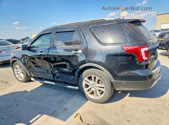 1FM5K7F80GGA61920 2016 FORD EXPLORER Черный Задняя левая четверть