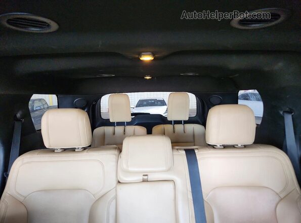 1FM5K7F85HGD04476 2017 FORD EXPLORER Черный Вид задних сидений
