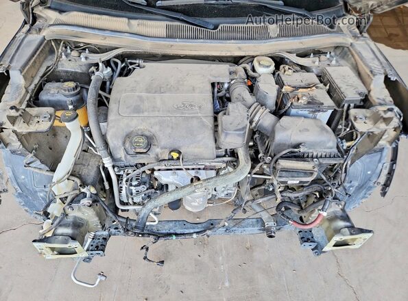 1FM5K7F85HGD04476 2017 FORD EXPLORER Черный Вид подкапотного пространства